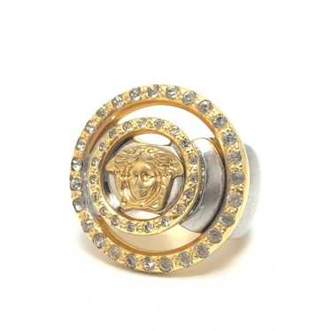 【Versace】メタルロゴリング VERSACE ヴェルサーチェ ベルサーチ リング・指輪 メドゥーサ