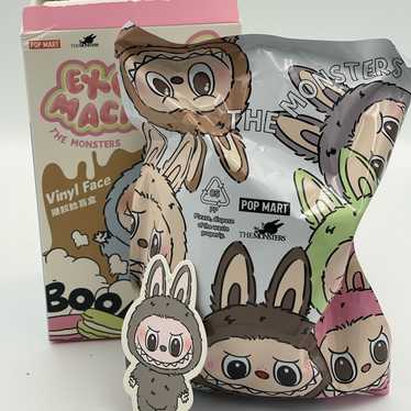 ラブブ exciting macaron sesame bean Labubu The Monsters Exciting Macaron Vinyl Face Series