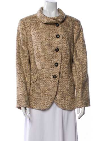 ESCADA ツイードジャケット　サイズ40 Squady スカディ ツイードメッシュジップジャケット レディース