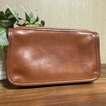 ※値下げVintage Coach Chunky Case Vintage COACH Chunky Case Cosmetic Multipurpose Utility