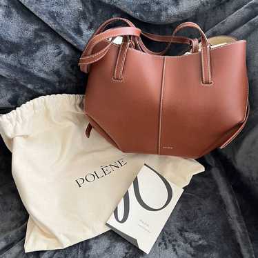 POLENE Ziggy DUOキャメル　バッグチャーム Polène | Keyring - Ziggy - Duo Burgundy