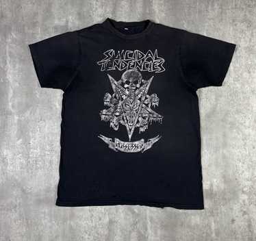 古着バンドTシャツ　ロックT SUCIDAL TENDENCIES 80s S Vintage SUICIDAL TENDENCIES Punk Rock Band T-shirt Adult S