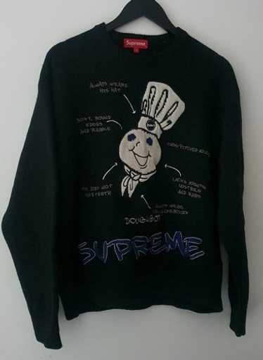 Fw22 supreme doughboy sweater - Gem
