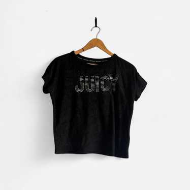 T26 Juicy Couture ロンT ブラック S 古着 Juicy couture t-shirt black - Gem