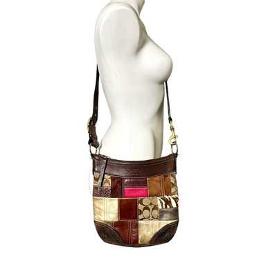 Coach signature patchwork crossbody - Gem