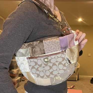 バッグ 206 Coach Patchwork Studs Hobo Shoulder 66b7d4aa198524ab42782db2.jpg