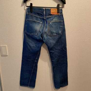 RESOLUTE 710 W29 × L31 RESOLUTE】710 60s Slim Straight Jeans – Blue Beach Denim