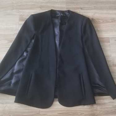 Zara black blazer cape - Gem