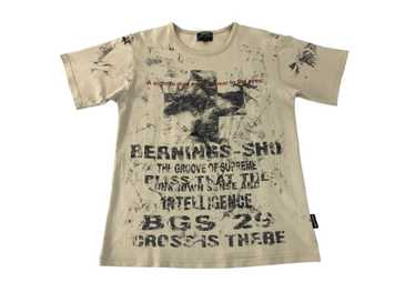 トップス vintage BERNINGS SHO message zip design If Six Was Nine × Japanese Brand × Streetwear Bernings Sho