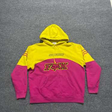 Supreme Fox Racing Hooded Sweatshirt ピンク Lサイズ Supreme®/Fox® Racing Hooded Sweatshirt – Supreme