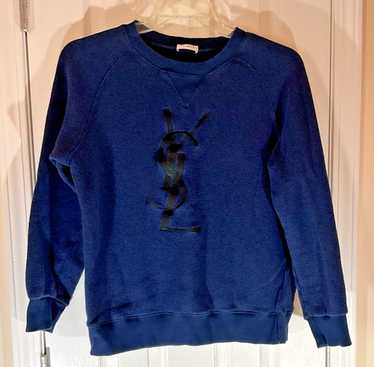 Yves Saint Laurent 紫色トレーナー XL Yves Saint Laurent 紫色トレーナー XL