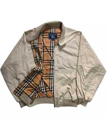 ジ*ン様 90s Burberry short Harrington jacke 90s Burberry Harrington Jacket | Lucky Vintage | University