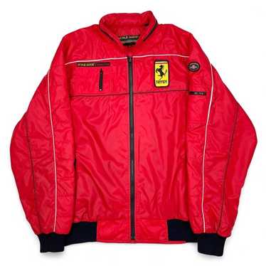 80s XL Ferrari レーシングジャケット Vintage 80s Ferrari Racing Jacket Mens XL Style Auto