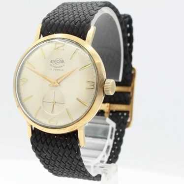 14K ENICAR ULTRASONIC /アンティーク/不動/スイス製 Enicar Ultrasonic, Vintage Swiss Mechanical Watch from