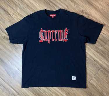 トップス Supreme old english s/s top XL Supreme Old English S/S Top (SS24) Black Men's - SS24 - US