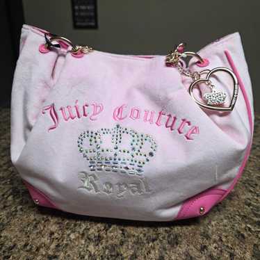 削除あり　JUICY COUTURE ハートチャーム　パールバッグ Juicy couture bag charm - Gem