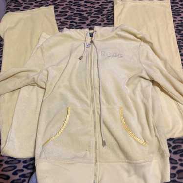 Bcbgmaxazria y2k velour tracksuit - Gem