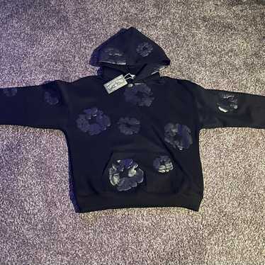 Black monochrome denim tears - Gem