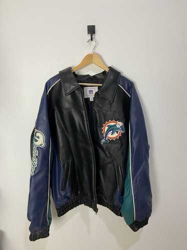 【古着】NFL Miami Dolphins ジャケット M Miami Dolphins Men's Mash Up Varsity Jacket - Touchdown