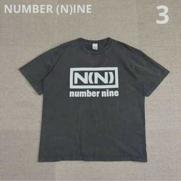 トップス 00s NUMBER(N)INE damage Number (N)ine Number nine NIN VINTAGE WASH DAMAGE message