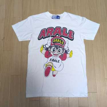 Dr.SLUMP ARALE ビッグプリント Tシャツ ブルー サイズM Dr