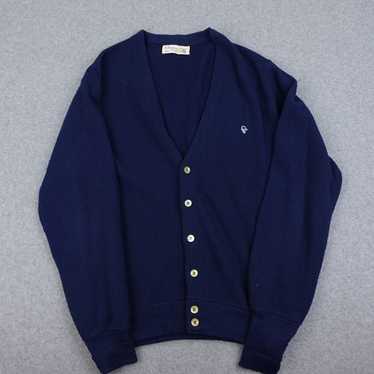 Christian Dior ネイビー Vネックカーディガン xl Christian dior cardigan blue - Gem
