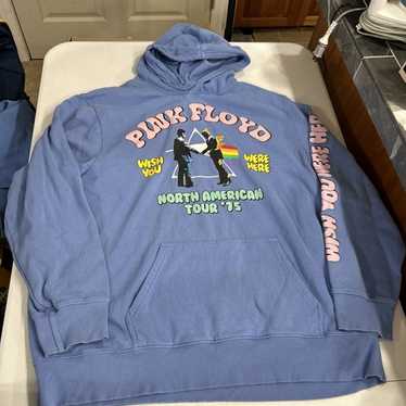 トップス PINK FLOYD NORTH AMERICAN TOUR HOODIE XL Justin Bieber Pink Floyd North American Tour 1994 Sun Dial