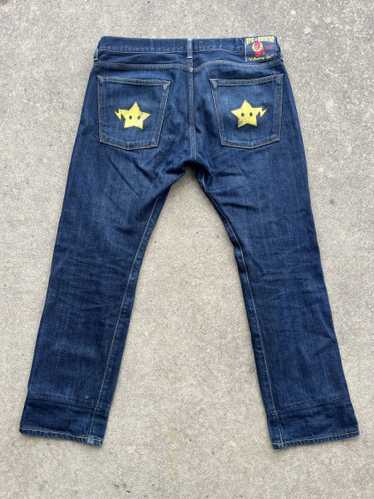 BAPE HUMANMADE NIGO DENIM デニム BAPE LOGO denim pants a bathing ape NIGO Size L | eBay