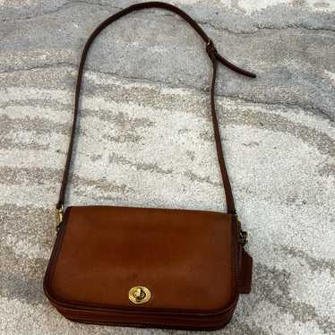 バッグ old coach shoulder bag 9755 y2k 393 Vintage Coach British Tan Pocket Purse 9755 for sale online