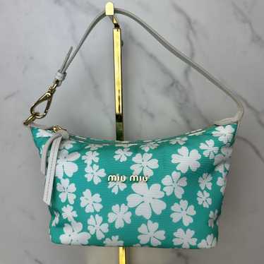 Miu Miu Miu Miu Nylon Top Handle Bag - image 1