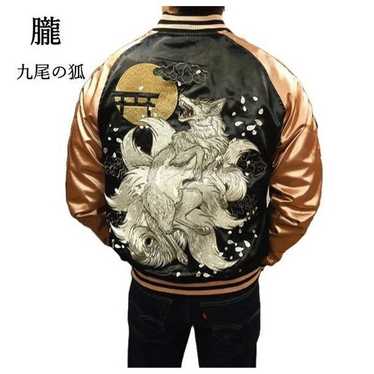 TALONジップJAPANESE EMBROIDERED JACKET　ベロア TALONジップJAPANESE EMBROIDERED JACKET ベロア