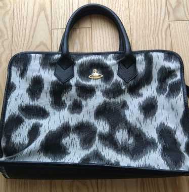 【極美品】Vivienne Westwood✩.*˚ Leopard Bag Vivienne Westwood Women's' Belle Heart Frame Handbag in Gold