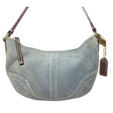 バッグ vintage coach Soho Hobo hand bag suede Coach soho suede hobo - Gem