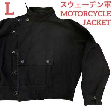 60s 復刻Sweden Amry Motorcycle Jacket Vintage 1960s Swedish Military Motorcycle Jacket With Liner