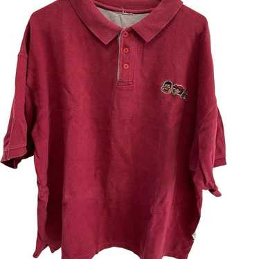FUBU SPORT GAME SHIRT POLO XXL ポロシャツ FUBU フブ ブランド ロゴ ワッペン 刺繍 アメカジ 半袖