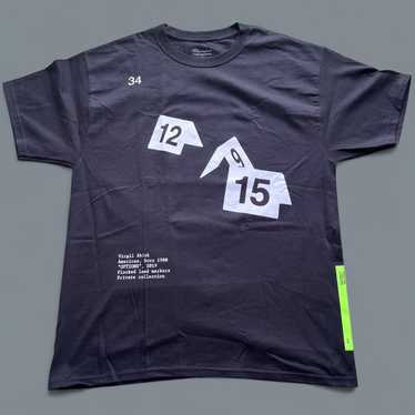 ヴァージルアブロー×チャンピオン×ICA Tシャツ (黒) Mサイズ Virgil Abloh ICA 