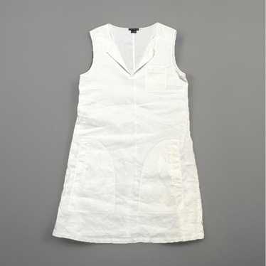 Theory white linen dress - Gem