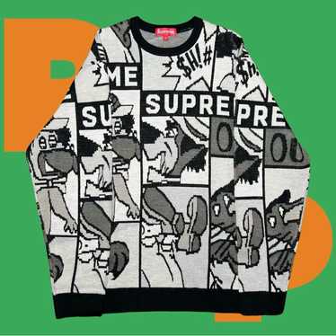 supreme cartoon sweater multicolor Sサイズ Supreme/シュプリーム】CARTOON SWEATER マルチカラー入荷情報