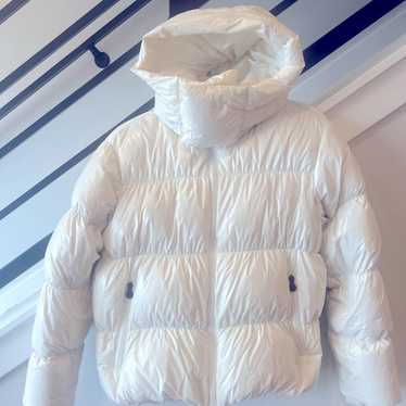 【タイムセール】PERFECT MOMENT スキーウェア Mサイズ ホワイト BOSS - BOSS x Perfect Moment branded ski suit with stripes