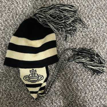 帽子 Vivienne westwood anglomania Stripe Hat 90s Vivienne Westwood Knit Cap