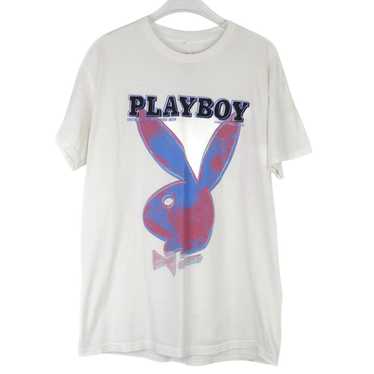 90s PLAY BOY プレイボーイ　Tシャツ　ラグラン　y2k ピンク Y2k playboy tee - Gem