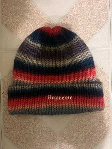 帽子 Supreme Ombre Stripe Beanie Supreme Ombré Stripe Beanie Navy - FW22 - US