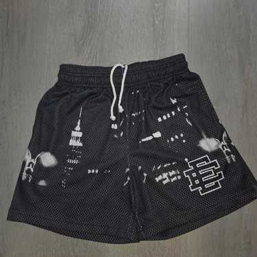 エリックエマニュエル black/White Eric emanuel skyline shorts - Gem