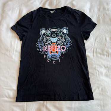 Tシャツ・カットソー KENZO Woman T-Shirt Black FF62TS3564SG 99J Kenzo/ケンゾー｜'Futura' Tシャツ