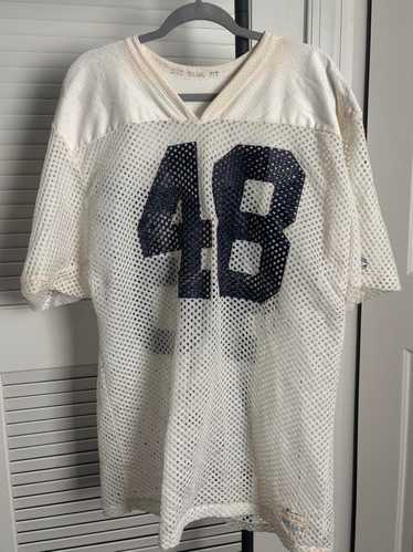 80s Champion Football Mesh T-shirt 92番 Vintage 80s Virginia Cavaliers Mesh Football Jersey Champion