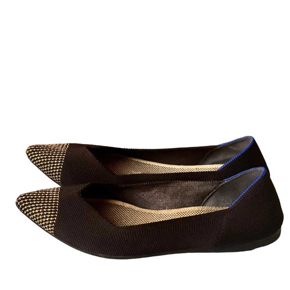 Rothy's The Point Licorice Points Flats Go Size:8… - image 6