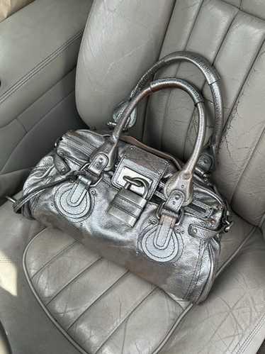 24-25AW new /CHLOE メタリックレザートート SILVER 24-25AW new /CHLOE メタリックレザートート SILVER (Chloe