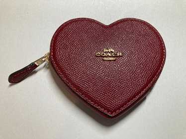 コインケース・小銭入れ coach Heart Coin Purse COACH】コーチ レザー ハート コインケース 小銭入れ トゥルー