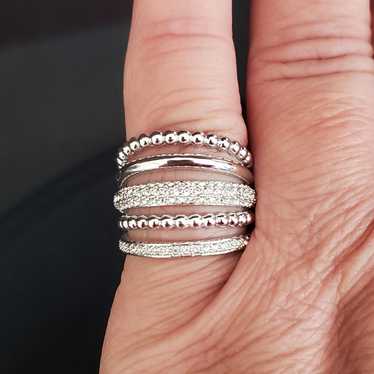 スワロフスキー♥リング 美品 セット 指輪 シルバー 58 SWAROVSKI Swarovski ring size 58 - Gem