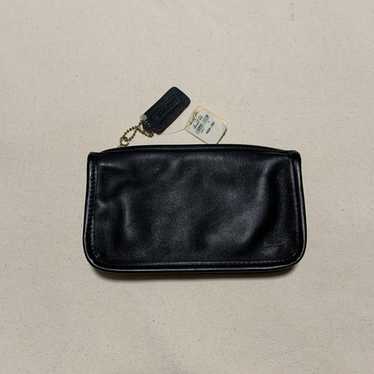 ※値下げVintage Coach Chunky Case Vintage Coach New York Chunky Case Leather Makeup Kit Pouch